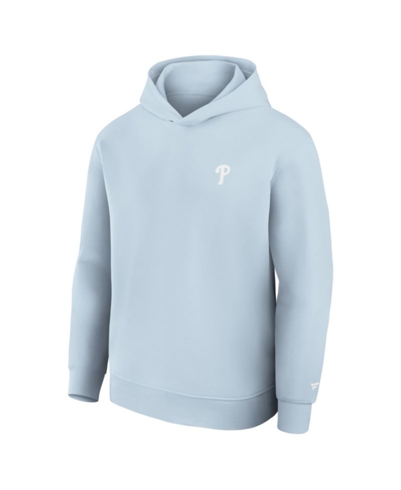 Men's Light Blue Philadelphia Phillies Clutch Tri-Blend Hoodie