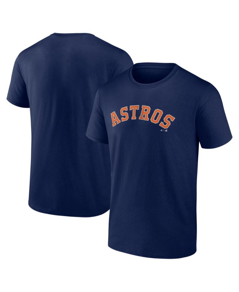 Men's Navy Houston Astros Wordmark T-Shirt