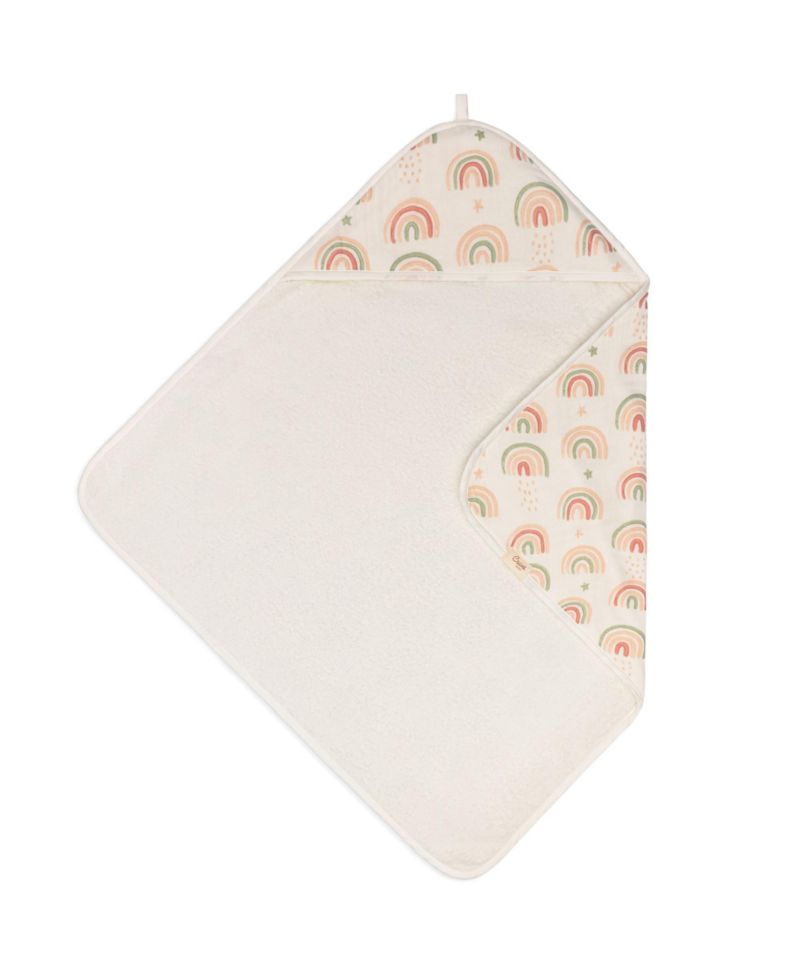 Infants Parker Hooded Rainbow Towel