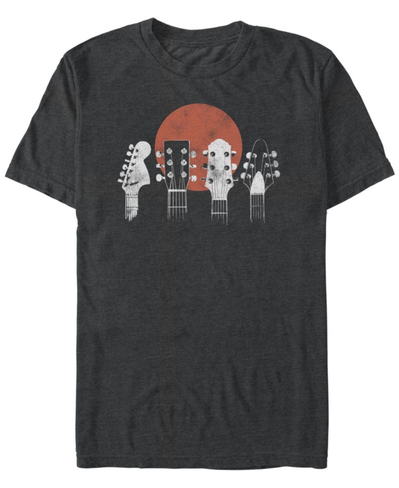 Men's Guitar Heads Short Sleeve T-Shirt