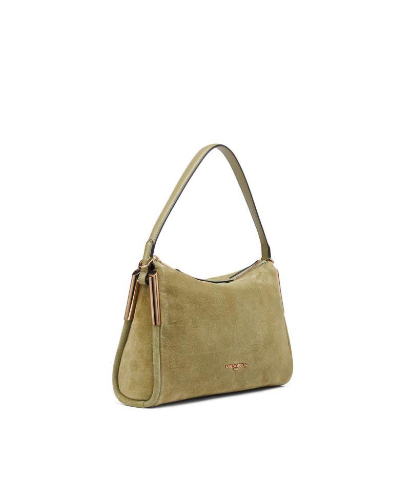 Valerie Large Suede Crossbody Handbag