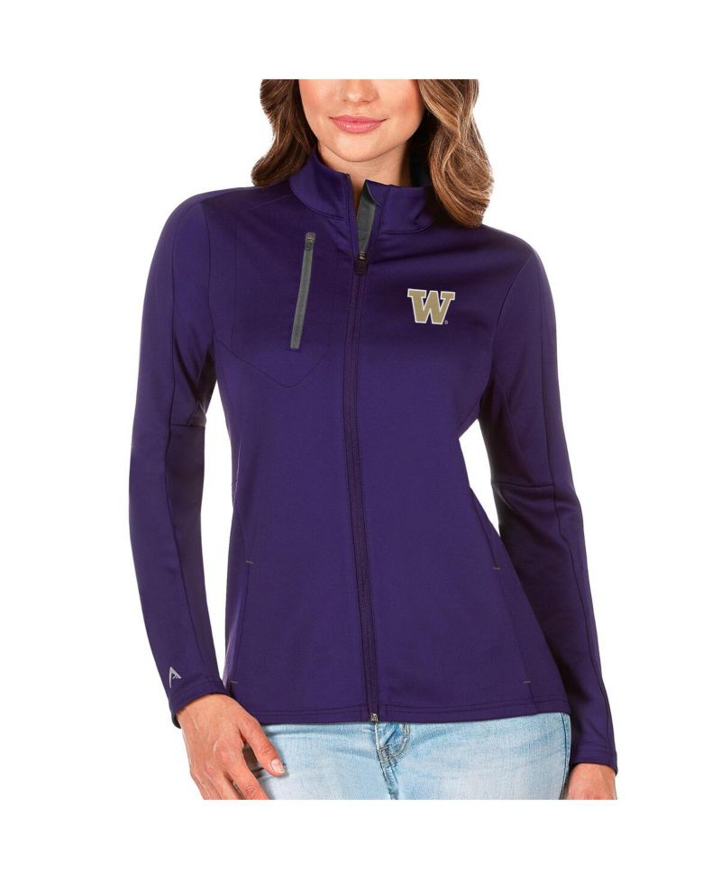 Women's Purple/Graphite Washington Huskies Generation Full-Zip Jacket