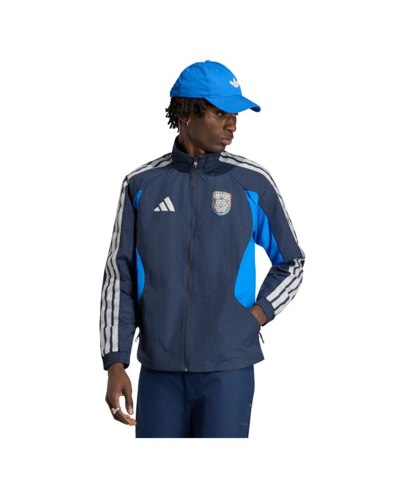 Men's Navy San Diego FC 2026 Anthem Raglan Full-Zip Jacket