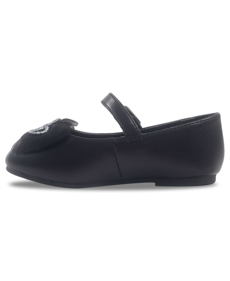 Toddler and Little Girls' Amy Petal Buckle Strap Dress Shoe