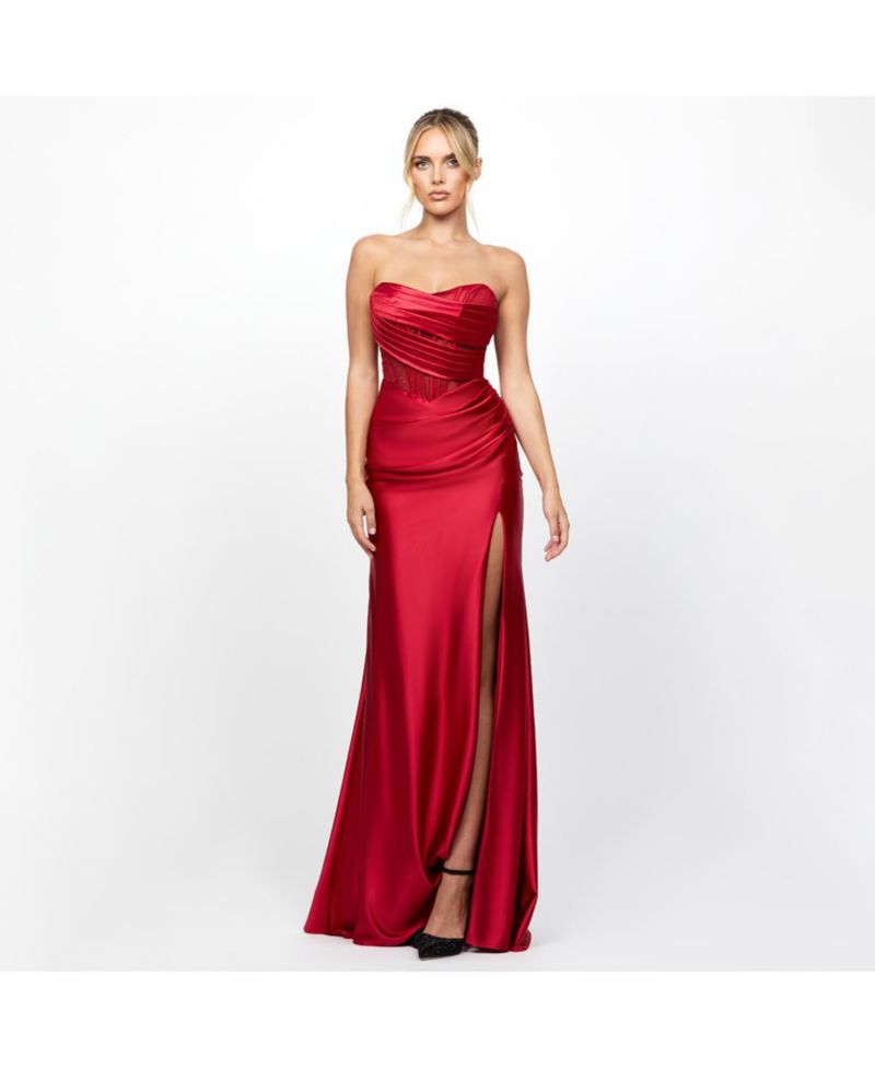 Aurdrey Strapless Corset Gown