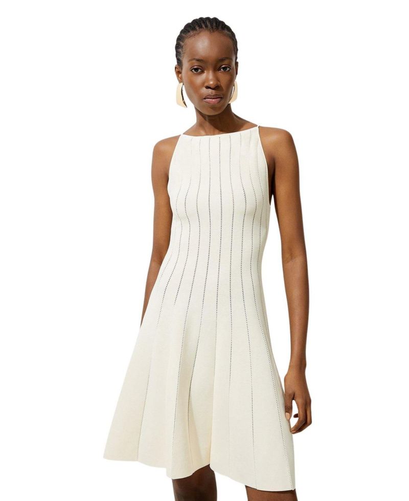Women's Sheer Knit Mini Dress