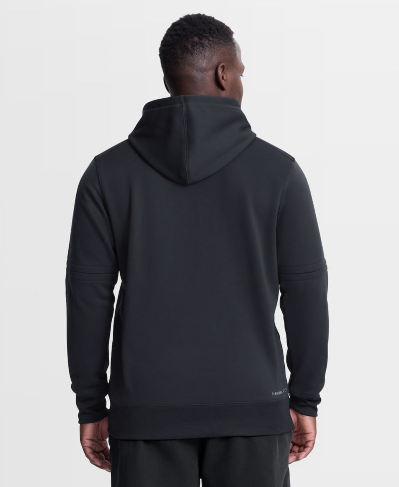 Men's Navy Detroit Tigers Authentic Collection Therma-FIT Hoodie