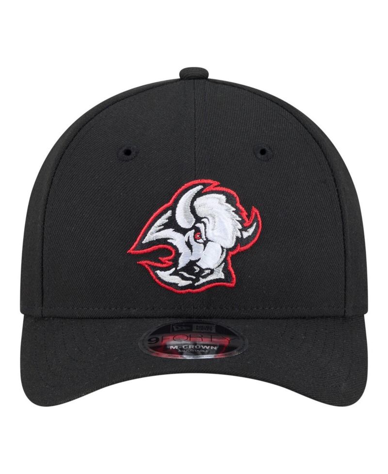 Men's Black Buffalo Sabres 9FORTY M-Crown Adjustable Hat