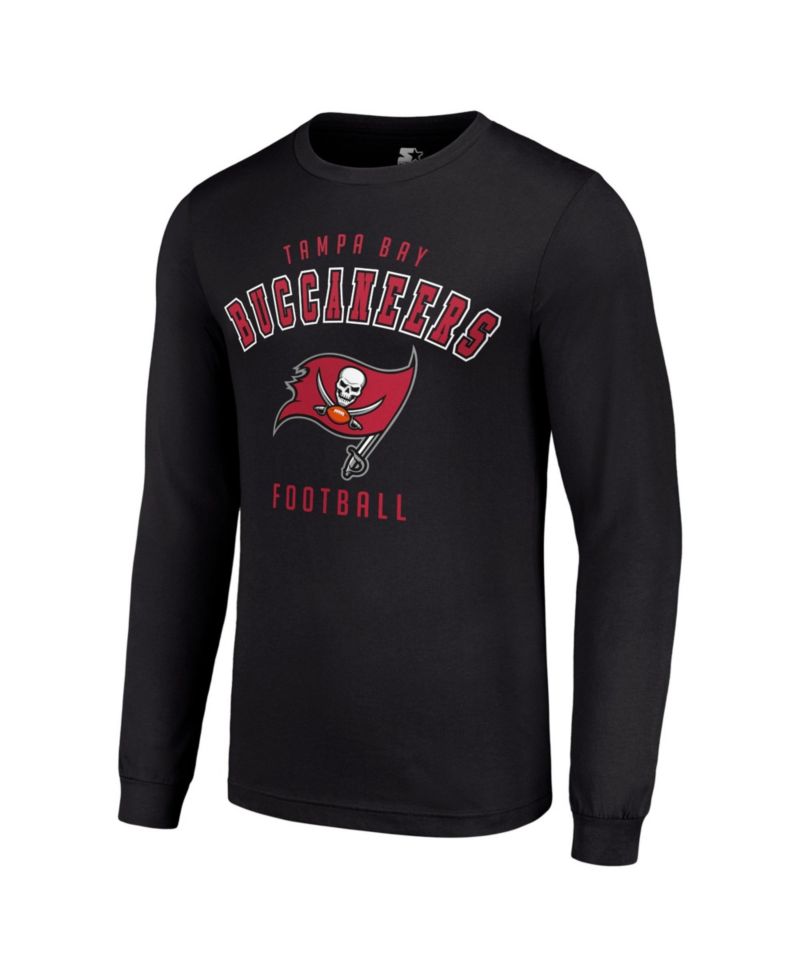 Men's Black Tampa Bay Buccaneers Long Sleeve T-Shirt