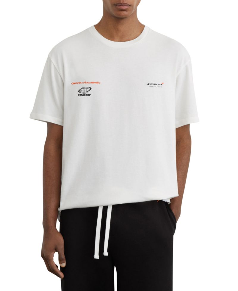 Men's Nox Logo Printed Mclaren T-Shirt