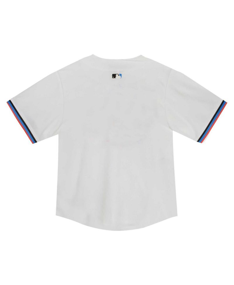 Big Boys and Girls White Miami Marlins Home Game Jersey