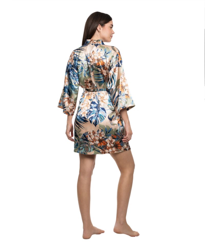 Women's Printed Self-Tie Wrapper