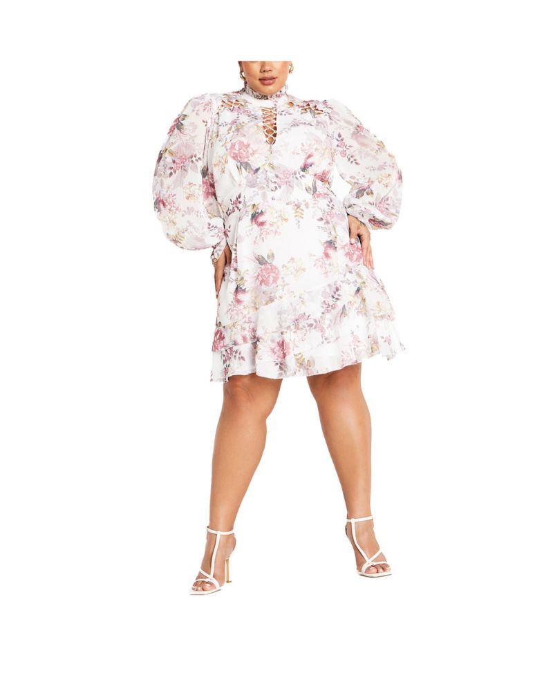 Plus Size Maddison Print Dress