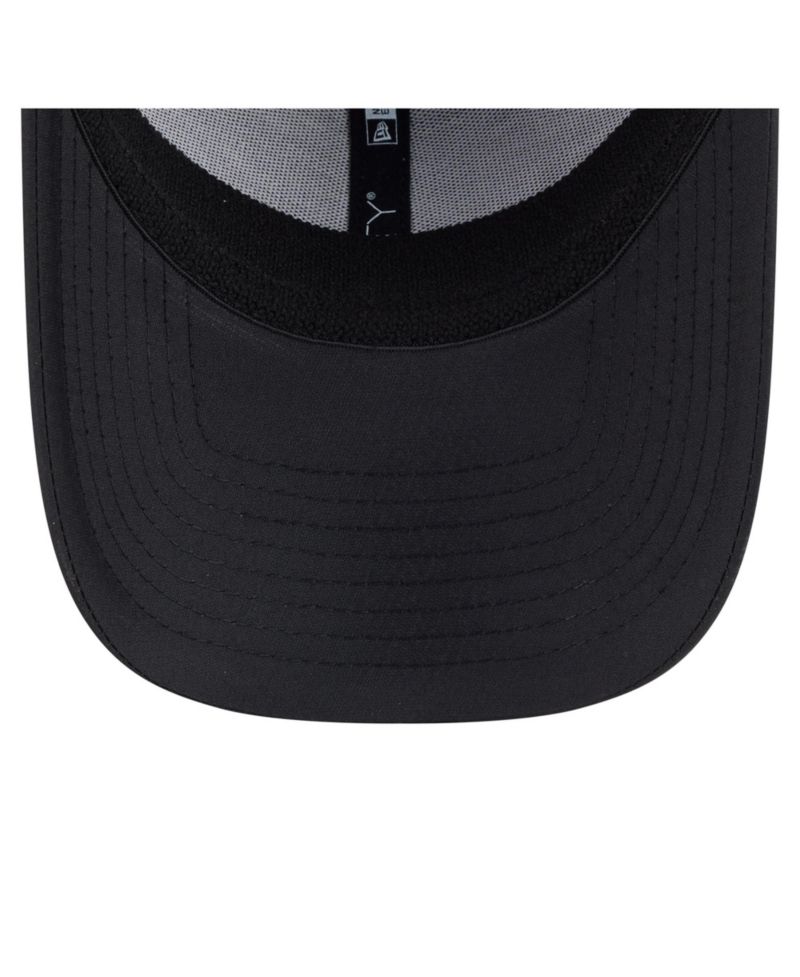 Men's Black Detroit Red Wings Blackout 39THIRTY Flex Fit Hat