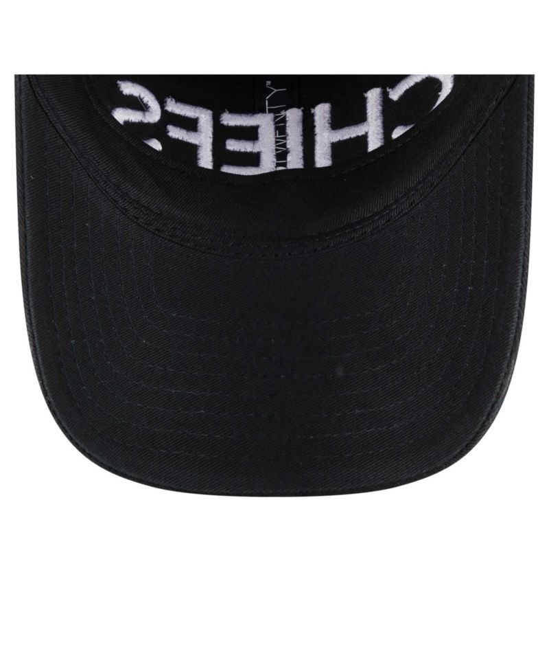 Women's Black Kansas City Chiefs Cece 9TWENTY Adjustable Hat