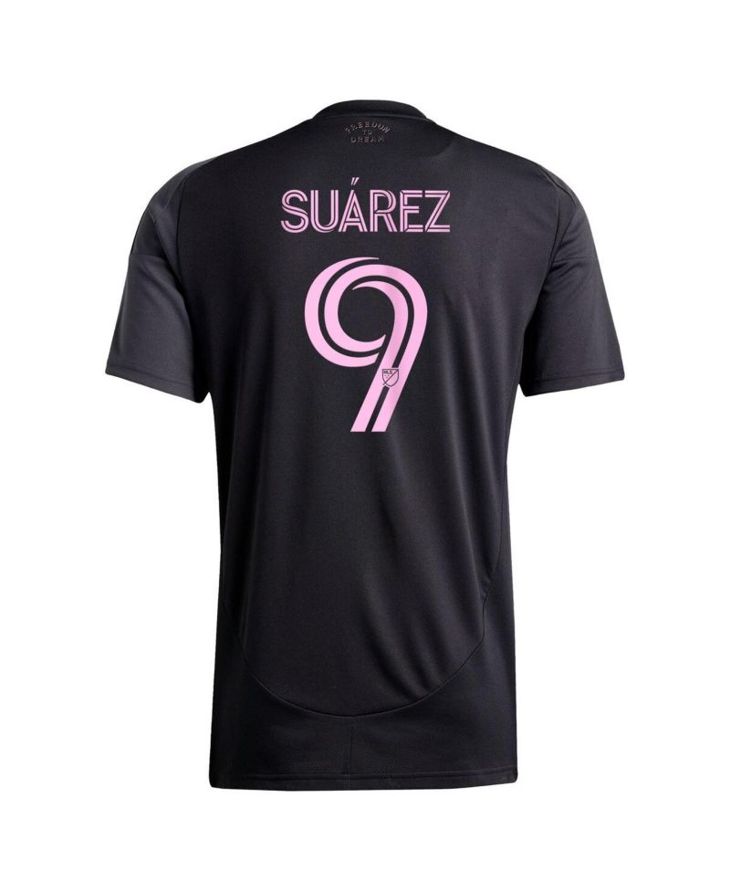 Men's Luis Suarez Black Inter Miami CF 2025 The Fortitude Kit Replica Player Jersey
