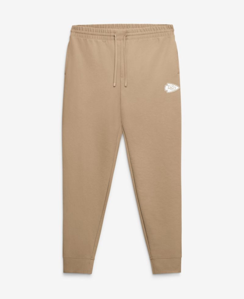 Men's Tan Kansas City Chiefs Clutch Fleece Tri-Blend Joggers