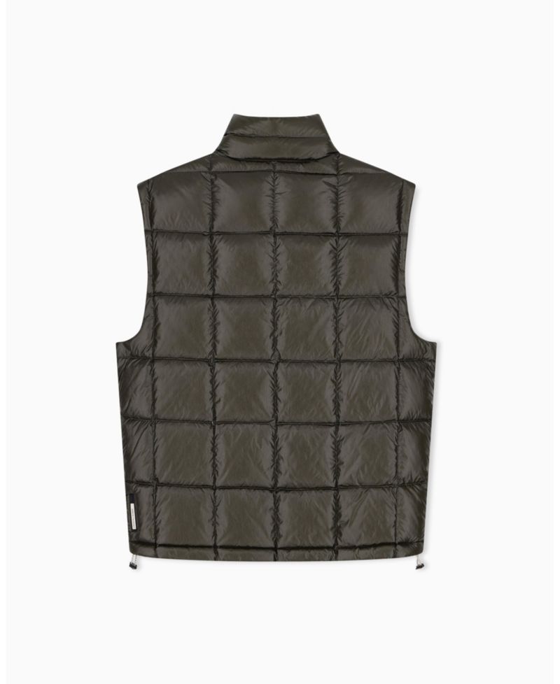 Men's Nylon Metallic Shine Down Vest