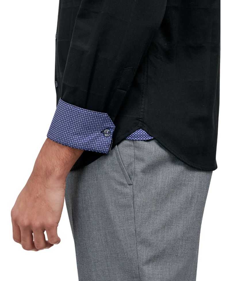 Men's Regular-Fit Check Dress Shirt