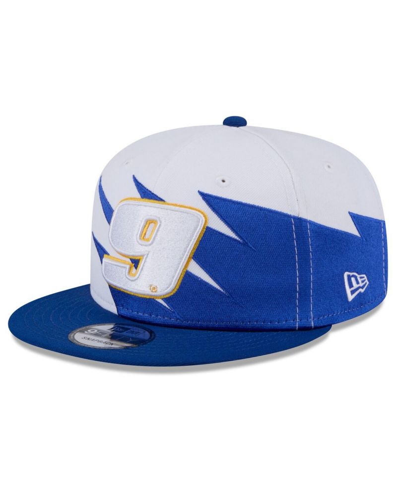 Men's Blue Chase Elliott Jagged 9FIFTY Snapback Hat