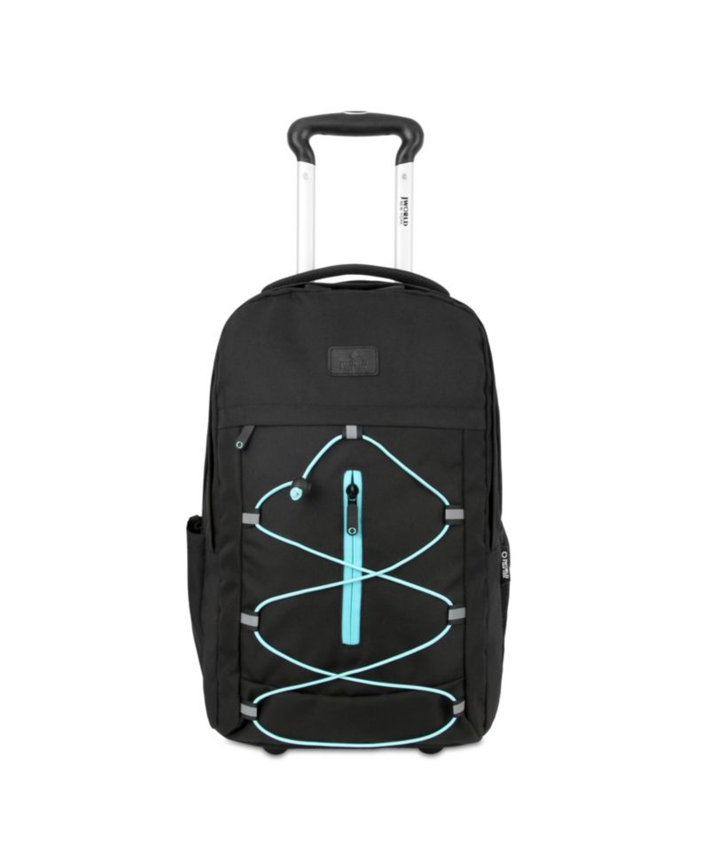 Lash Wheeled Backpack with Interior Laptop Sleeve for Travel (19 inch)
