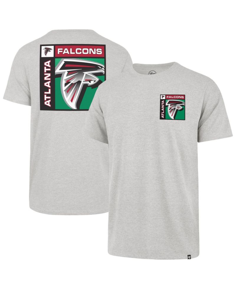 Men's Gray Atlanta Falcons Chrome Plate Franklin T-Shirt