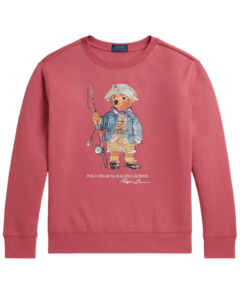 Boys' 8-20 Polo Bear Fleece Sweatshirt