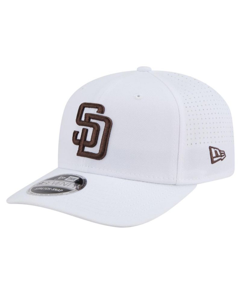 Men's White San Diego Padres COOLERA 9SEVENTY Adjustable Hat