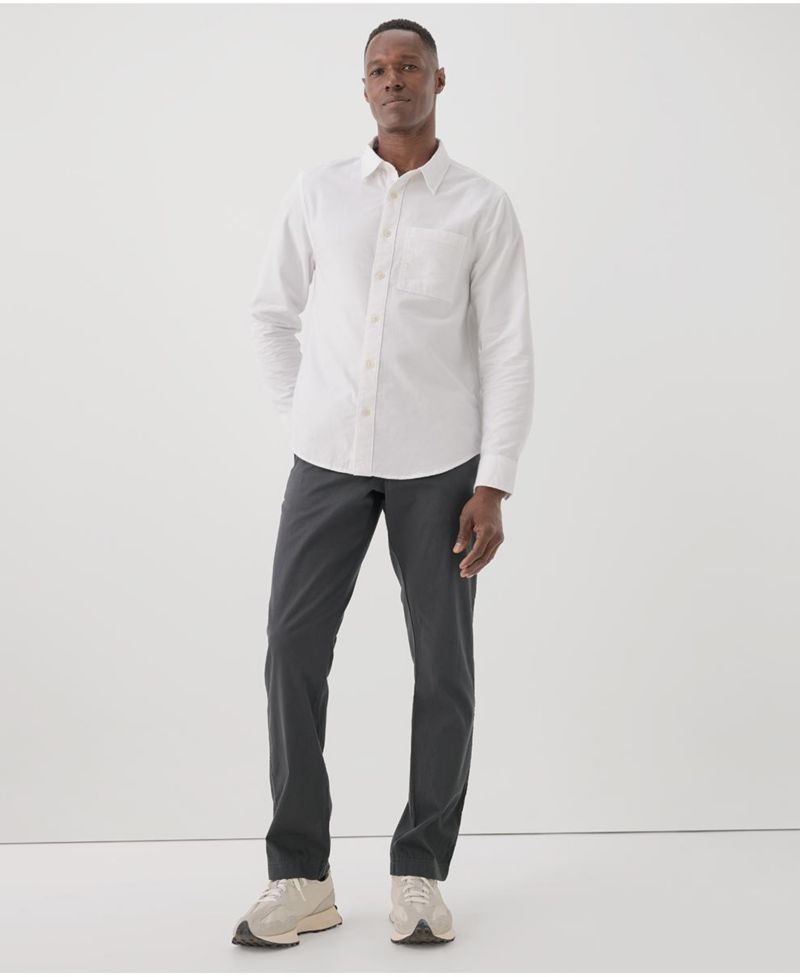 Men's Organic Cotton Daily Twill Midweight Pant - 34" Inseam