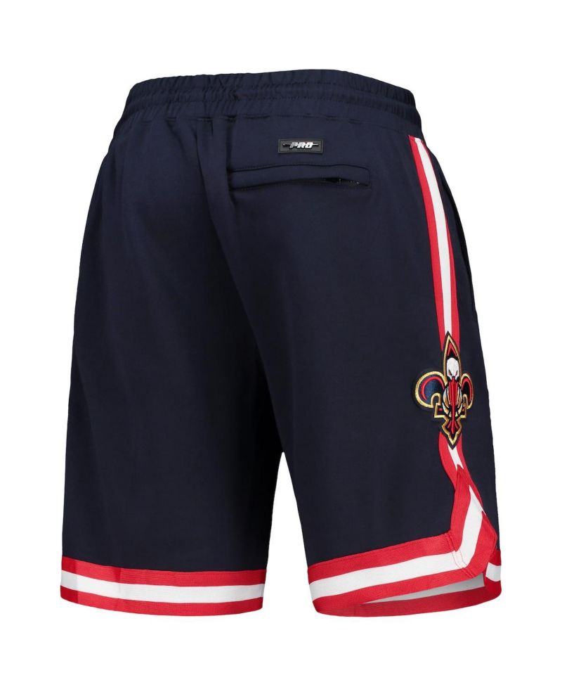Men's Zion Williamson Navy New Orleans Pelicans Team Logo Player Shorts