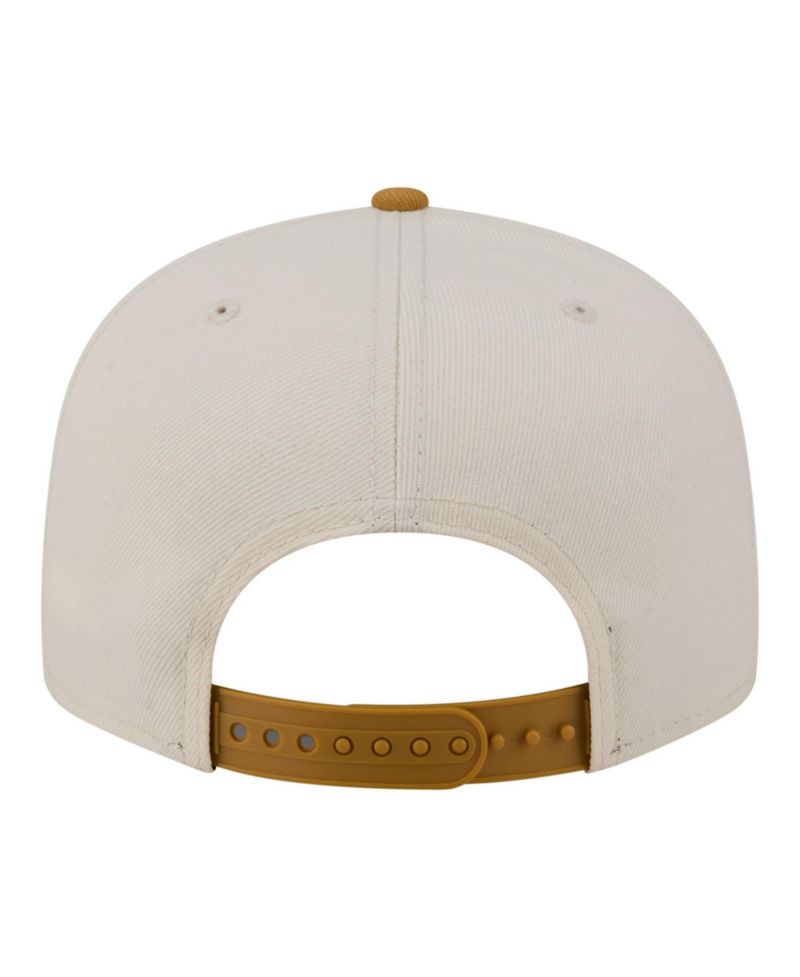 Men's Cream/Tan Boston Celtics Two-Tone Color Pack 9FIFTY Snapback Hat