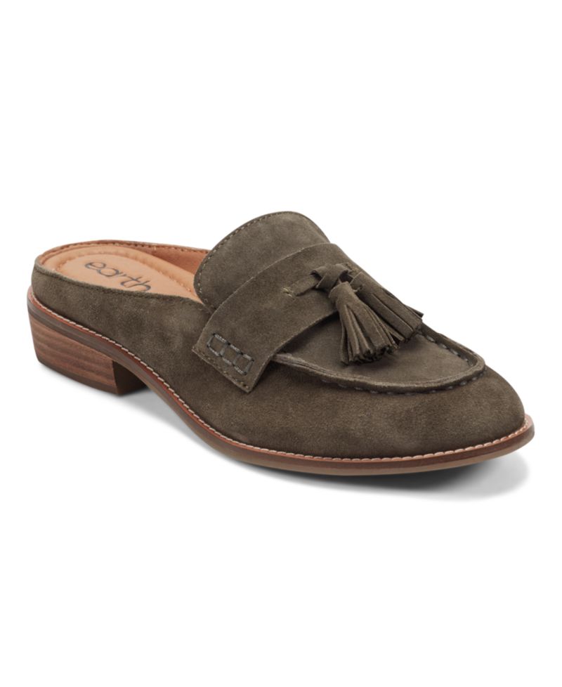 Women's Everett Tassels Slip-On Mule Loafers
