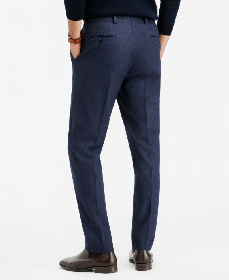 Men's Classic-Fit Flannel Solid Pants