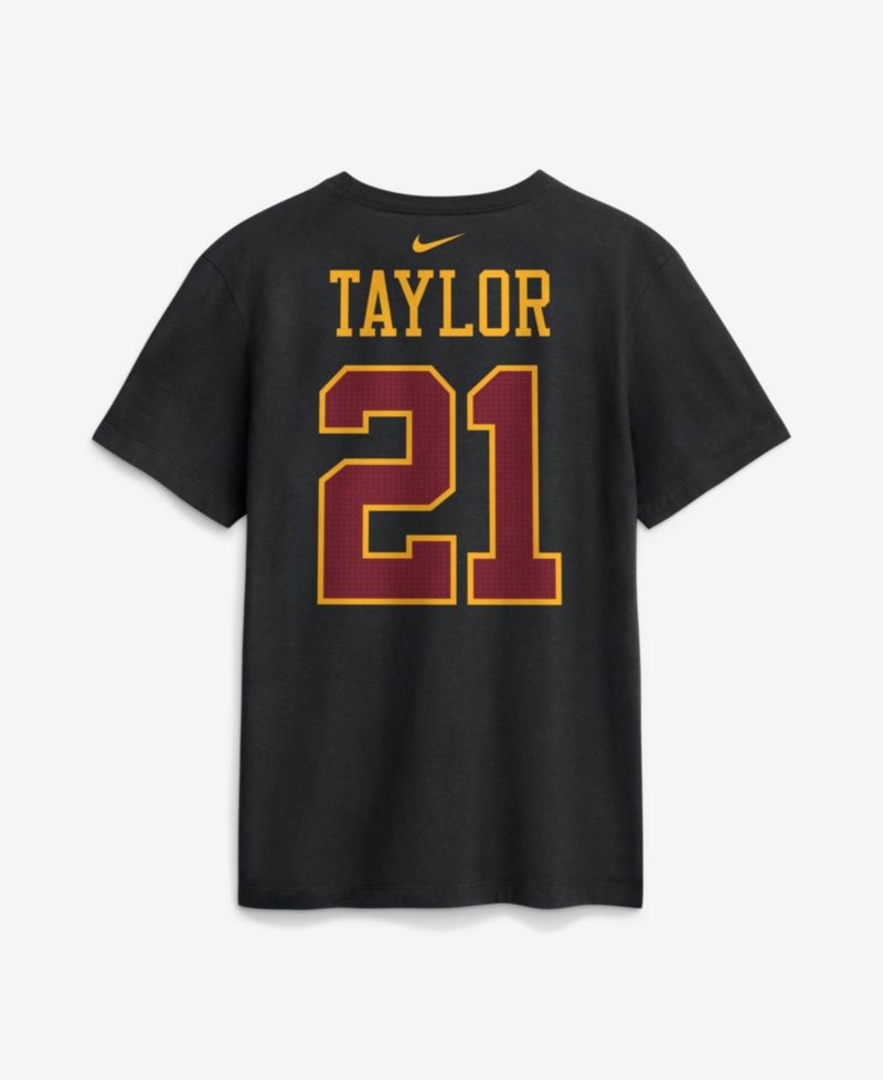 Men's Sean Taylor Black Washington Commanders Retired Name & Number T-Shirt