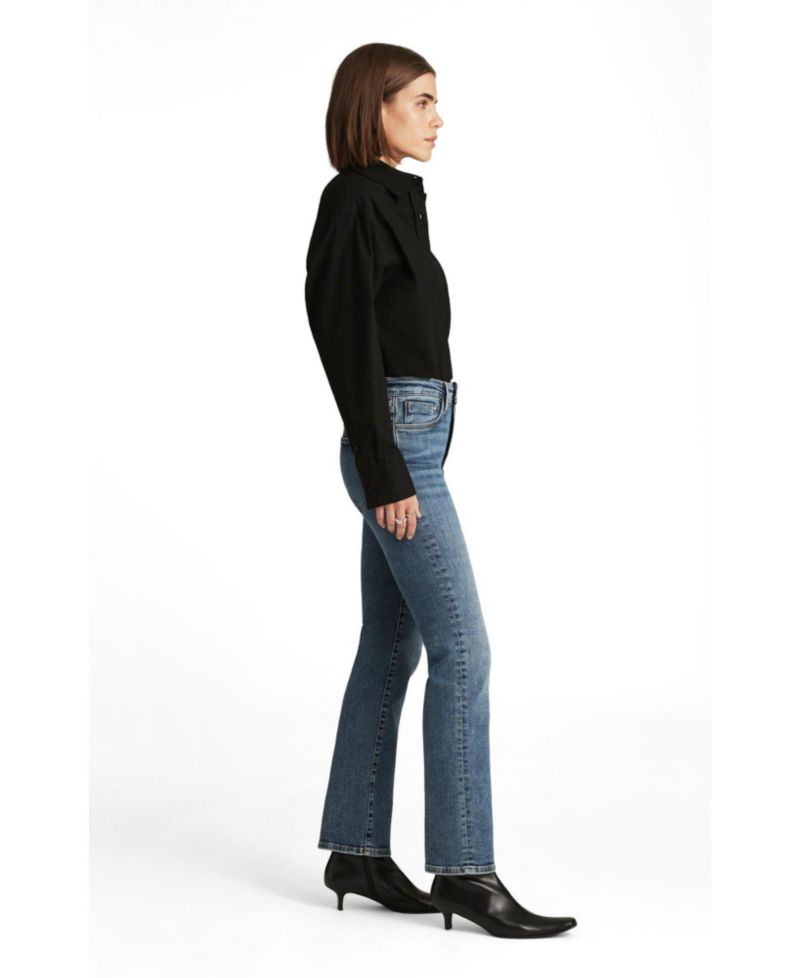Women's Kendra High Rise Straight Leg Jeans
