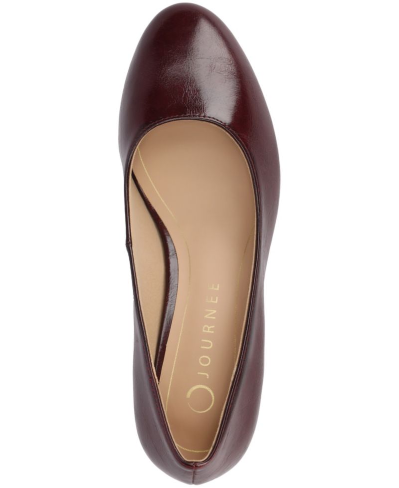 Women's Saarii Round Toe Block Heel Pumps