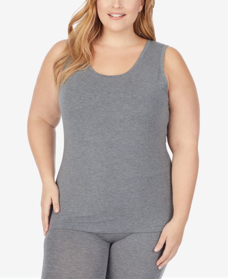Plus Size Softwear with Stretch Reversible Tank Top