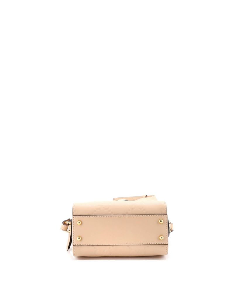 Mini Convertible Top Handle Bag Jumbo GG Embossed Leather