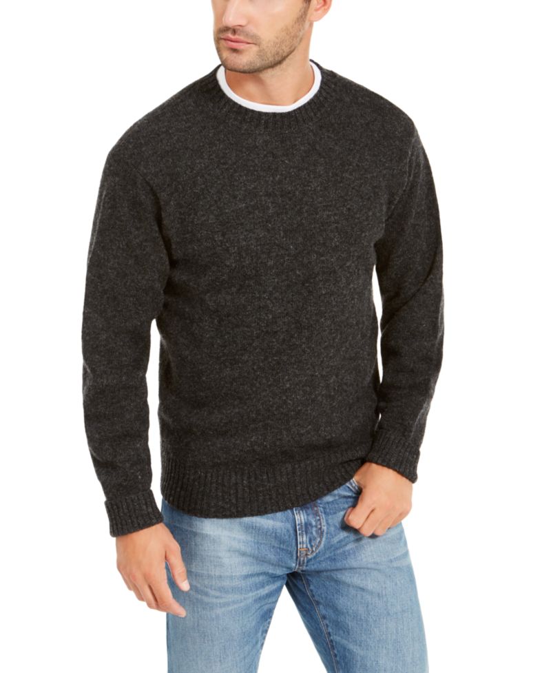 Men's Shetland Crewneck Sweater