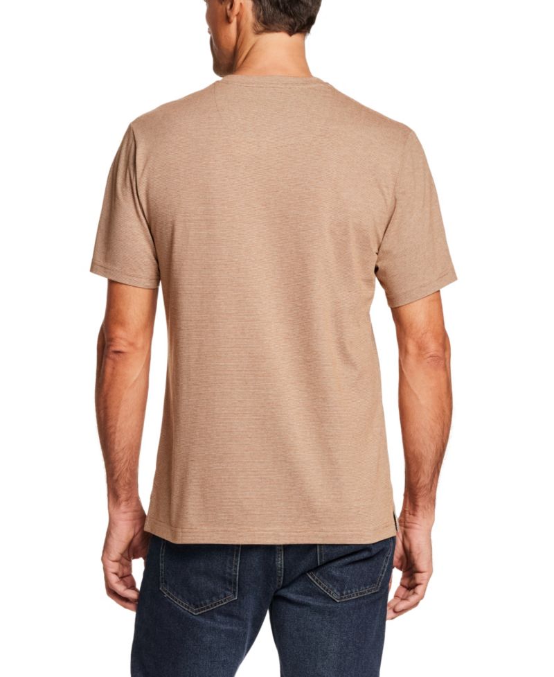 Men's Micro-Stripe Short-Sleeve T-Shirt