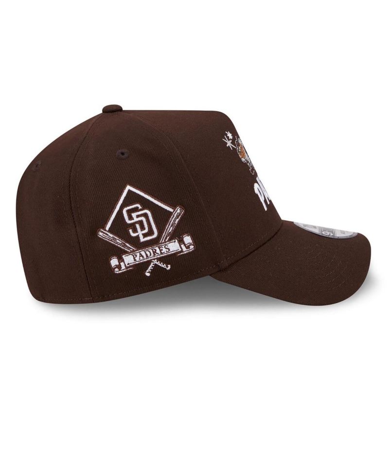 Men's Brown San Diego Padres Looney Tunes A-Frame 9FORTY Adjustable Hat