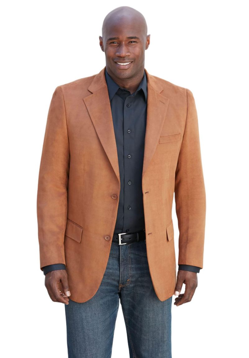 Men's Microsuede Blazer