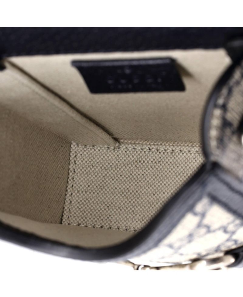 Mini Horsebit 1955 Crossbody Bag GG Coated Canvas with Leather