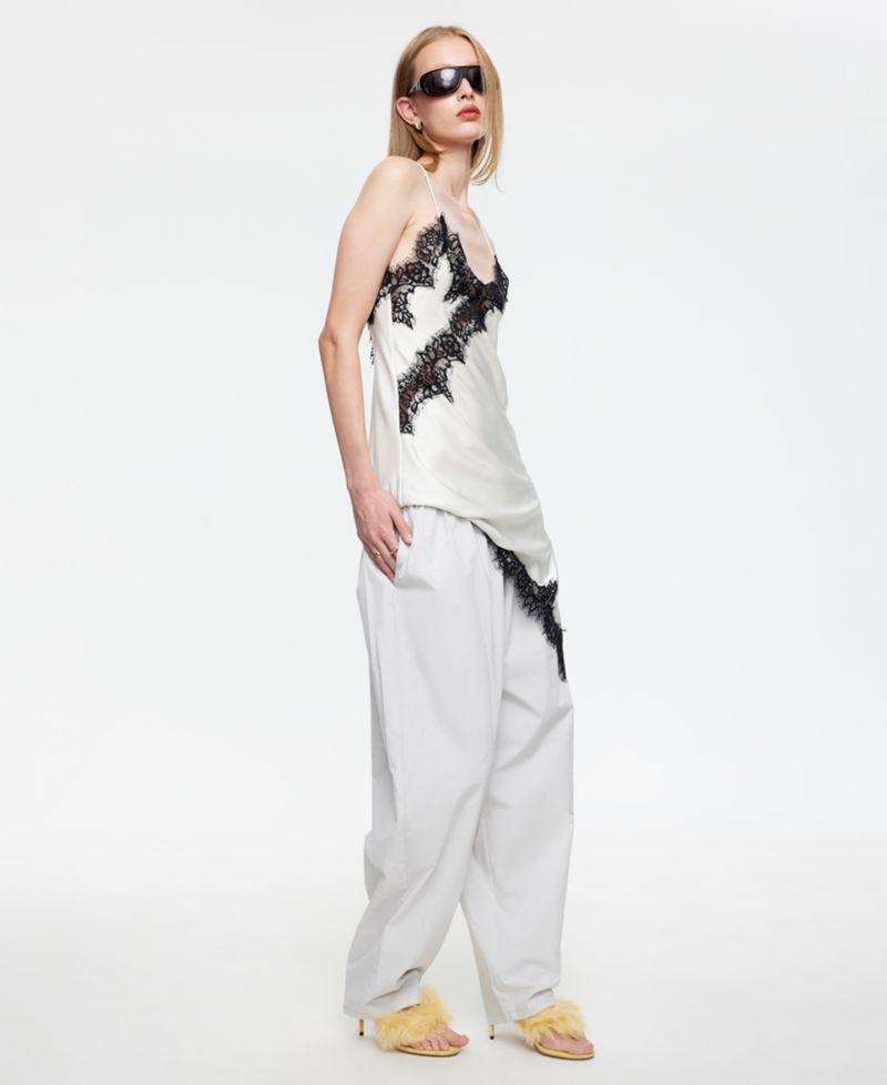 Women's Emerging Sleeveless Asymmetric Midi Dress