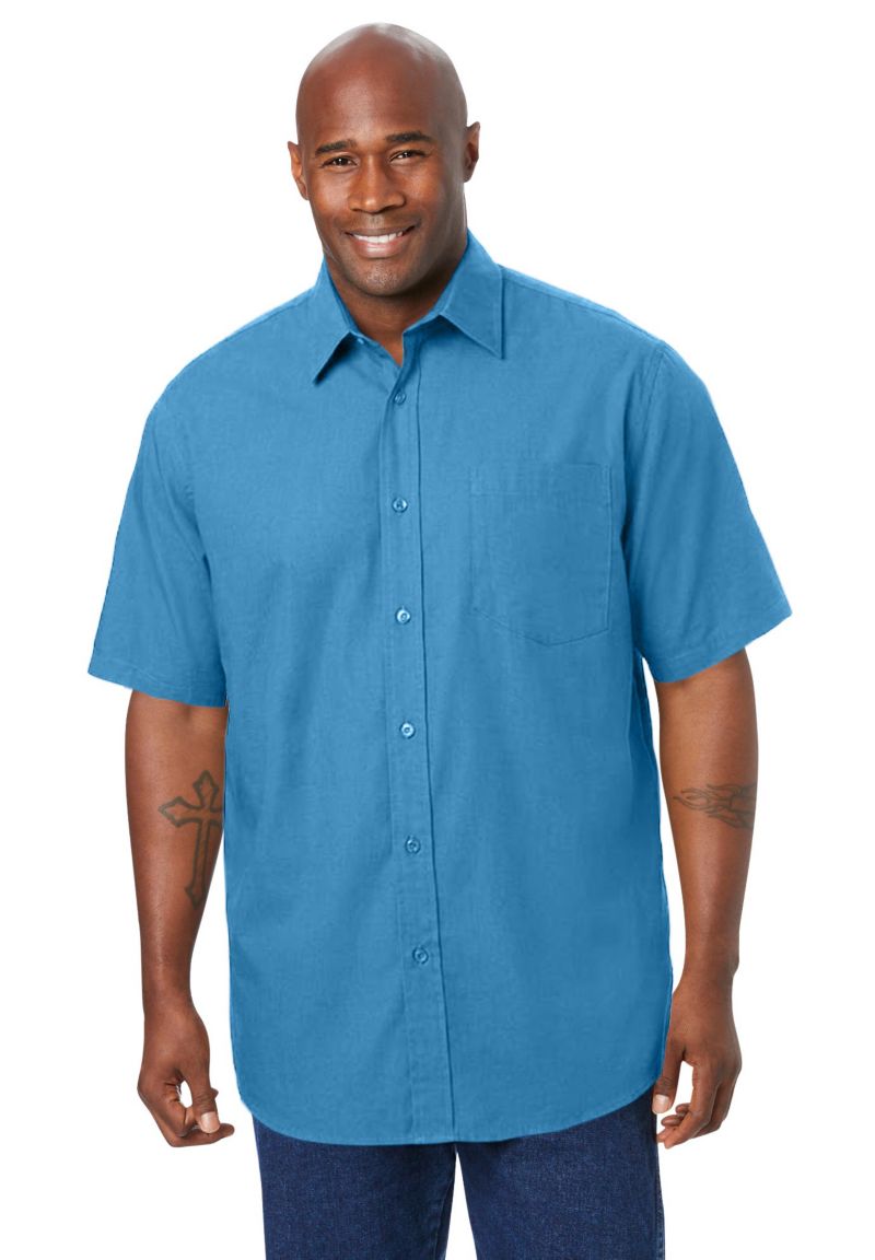 Men's Short Sleeve Wrinkle-Free Sport Shirt