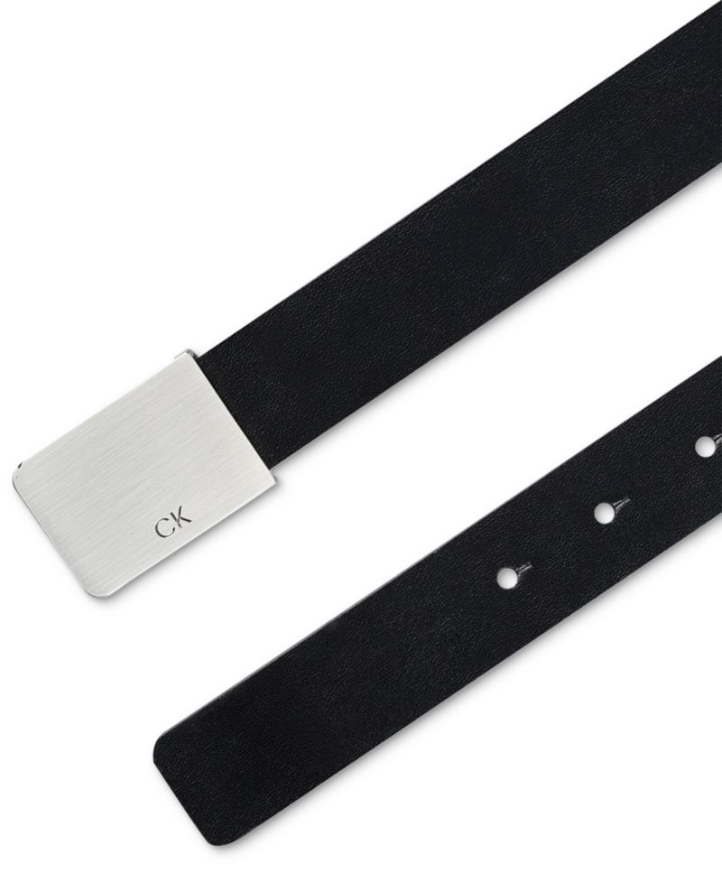 30MM Men's Logo Plaque Belt