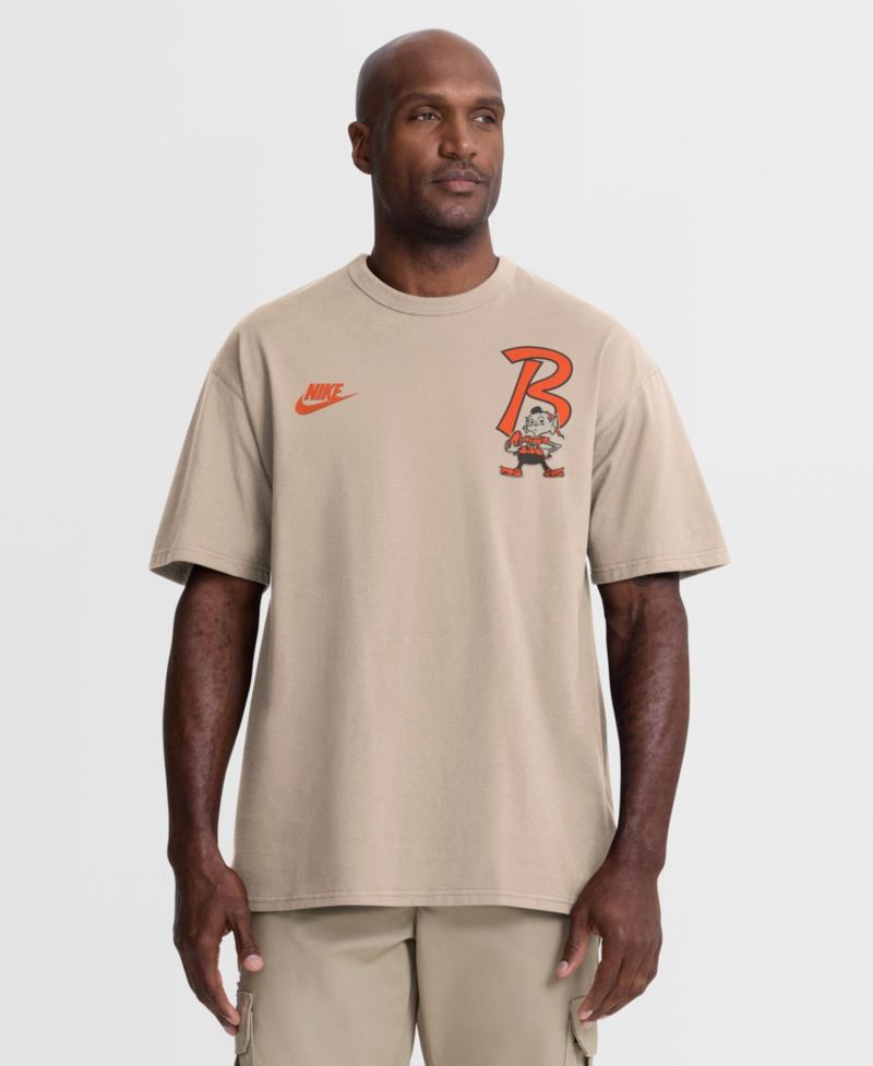 Men's Sand Cleveland Browns Night Primary Max90 T-Shirt