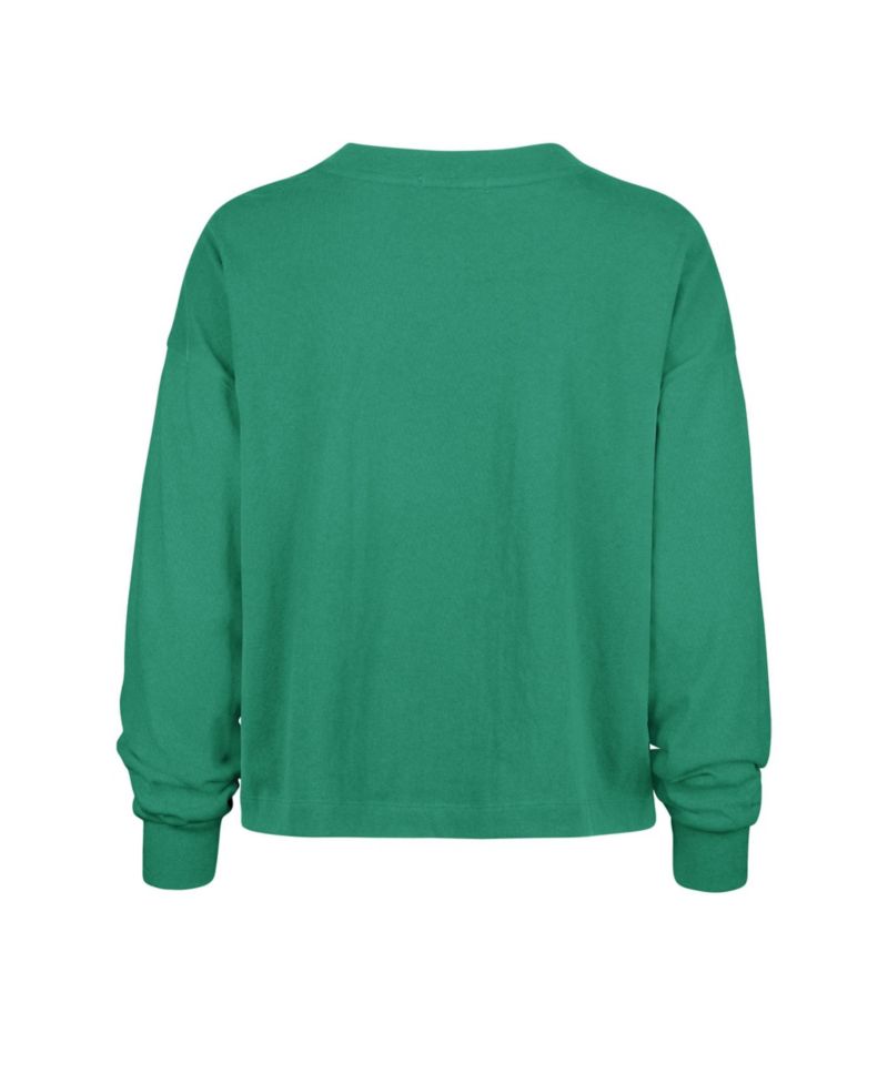 47 Brand Women's '47 Kelly Green Oregon Ducks Stacked Sydney Long Sleeve T-Shirt
