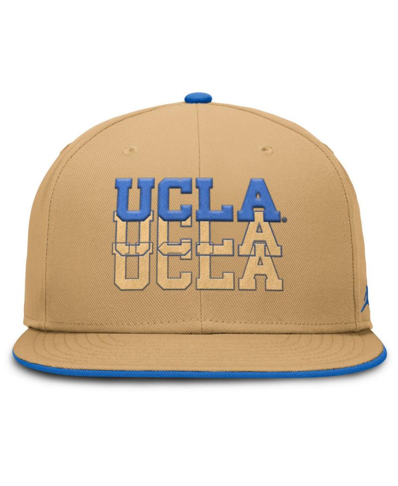Men's Khaki UCLA Bruins True Primetime Performance Fitted Hat