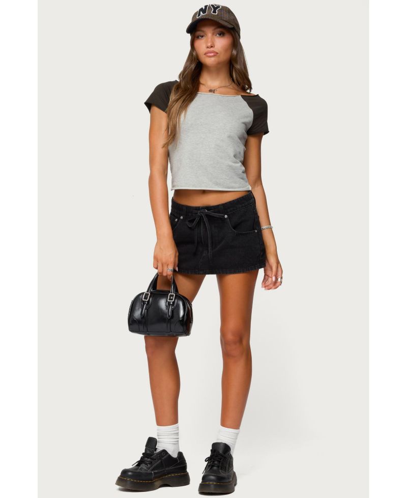 Women's Liva Contrast Raglan T Shirt